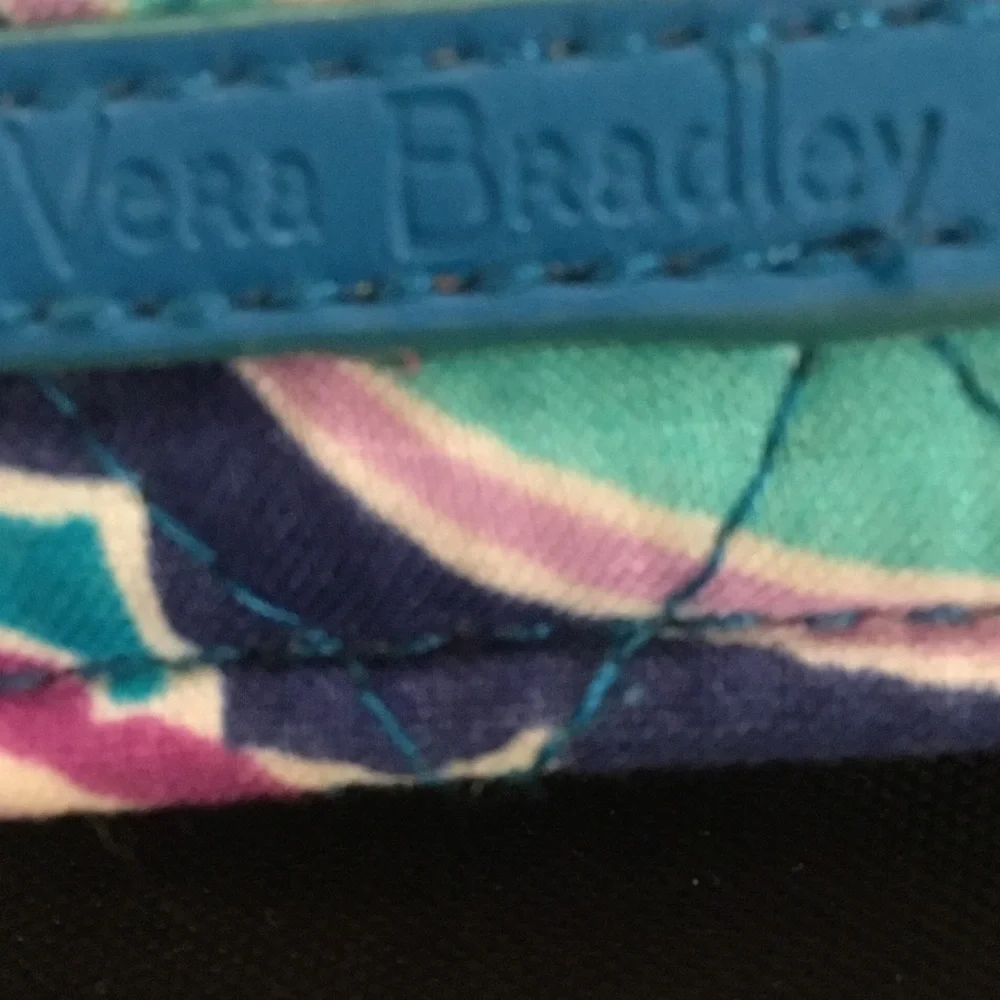 Vera Bradley Turquoise and Pink Floral eyeglass case
